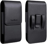 Fit for iPhone 13 Mini 12 Mini iPhone SE 2020 iPhone 8 7 6S 6 Belt Holster Premium Leather with Belt Clip Loop Fit with Defender Case Protective