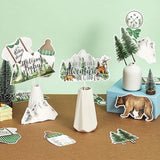 24 Set Adventure Baby Shower Centerpiece Sticks Let The Adventure Begi