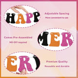 Happy Summerween Banner Summer Halloween Ghost Birthday Party Decorations