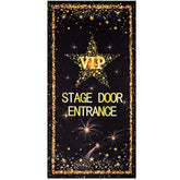 Vip Stage Door Entrance Door Cover Movie Theme Decorations Star Vip Party Decorations For Wedding Birthday Award Night Party Accessory Supplies, 30 X 60 Inch