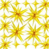 20 Pcs 27"22" Explosion Star Foil Balloons - 12 Point And Four Pointed Gold Spike Balloons For Party Supplies, Christmas, Birthday, Wedding, Photo Booth (Gold)