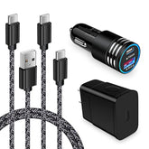 25W Type C Super Fast Samsung Charger Block For Samsung Galaxy A17 S25 Ultra S25+ A16 5G A15 A14 S24 S23 S22 S21 Fe S20 A13 A25 A54 A34 A53 Z Fold 7 6 5,38W Car Adapter,3Ft Usb C Cable,6Ft C To C Cord