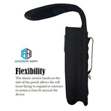 Military Grade Cell Phone Case,Rugged Pouch Holster Inhale Holder Clip Belt Flip Phone Case Fits Kyocera Cadence S2720, Duraxtp, Duraxv Lte, Duraxv Plus, Duraxe, Most Large Flip Phones & Insulin Pumps