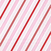 Christmas Napkins Rosanne Beck - Disposable 3-Ply Paper Party Napkin Pack, Cocktail Size 5" X 5", Peppermint Stripes, 20-Count