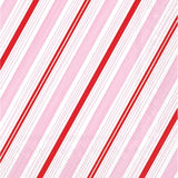 Christmas Napkins Rosanne Beck - Disposable 3-Ply Paper Party Napkin Pack, Cocktail Size 5" X 5", Peppermint Stripes, 20-Count