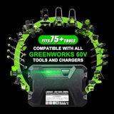 60V 5Ah Replacement Battery for Greenworks Cordless Tools High Capacity