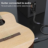 1/4 To Rca Cable, Quarter Inch Trs To Rca Audio Cable 6.35Mm Stereo Jack To Du