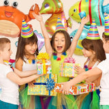15pcs Ocean Theme Party Decor – Starfish, Octopus, Seahorse Balloons for Baby Shark Parties