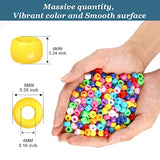 3000+ Pony Beads, Multi-Color Craft & Hair Braid Beads (Large Classic Pack)
