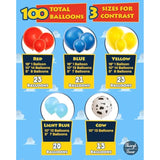 All-In-1 Toy Story Balloons Garland Kit & Arch For Toy Story Birthday Party And Baby Shower Decorations - Toys Story Balloons Latex With Cow Pattern For Woody And Buzz Lightyear Theme Supplies