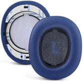 E55Bt Replacement Ear Pads Ear Cushions Compatible With Jbl E55Bt E55 (E55 Bt) Over-Ear Wireless Headphones Softer Protein Leather Noise Isolation Memory Foam Earmuffs Earpads Ear Cups Cover (Blue)
