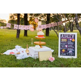 Happy Birthday Banner Pink Birthday Signs Party Garland Decorations Soft Pink