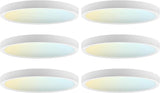 6 Pack 7 Inch LED Flush Mount Ceiling Lights 1150LM 5CCT Dimmable Fixtures