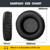 Sr850 Earpads Replacement Cushion Compatible With Samson Sr 850 Sr850 Sr-850 Headphone Ear Covers With Protein Leather