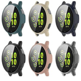 Compatible With Garmin Vivoactive 5 Watch Case Cover, Replacement Pc Protective Case Full Cover Built-In Hd Tempered Glass Screen Protector For Garmin Vivoactive 5 Smart Watch (6-Pack)