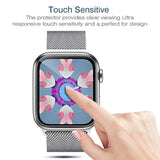 6-Pack Apple Watch 38/40mm TPU Screen Protector Bubble-Free Scratch-Resistant