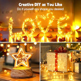 33Ft Fairy Lights - 100 LED Waterproof String Lights for Indoor/Outdoor Decor
