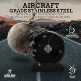 Bluetooth Speaker Set: Wireless Stereo Dual Pairing Portable Twin Tws System With Big Rich Bass Hi-Fi Multi-Room Indoor Outdoor Use Home Deck Pool Work Travel Party Camping Gift Decor Idea (Chrome)