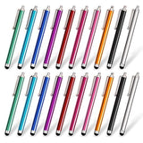 20-Pack Universal Capacitive Stylus for iPad, iPhone, Samsung & Kindle 10 Color