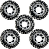 5Pcs 30Inch Wheel Balloons-Race Cars Hot Wheels Birthday Party Decorations Supplies For Men. Cars Theme Birthday Party Decorations.