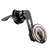 For 15W Magsafe Car Airvent Charger, 360° Rotatable, 15W Fast Magsafe Car Charger, Hands Free Magnetic Car Phone Holder For Iphone 16 Pro Max Plus/Iphone 15/14/13/12 Pro Max Plus, Black