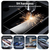 3+3+1-Pack, Screen Protector and Camera Lens Protector for iPhone 16e/17e with Installation Alignment Aid, Tempered Glass Film, Impact-Protection,