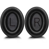 Professional Ear Pads Cushions Replacement For Bose Quietcomfort Qc2 Qc15 Qc35 Ae2 Ae2I Ae2W Soundlink/Soundtrue Around-Ear With Softer Protein Leather, Noise Isolation Memory Foam - Black Qc25