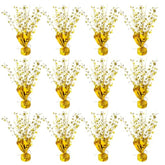 12pcs Gold Metallic Star Table Decor Party Centerpiece Birthday Holiday