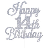 Happy 72Nd Birthday Cake Toppers Silver Glitter, Cheers To 72 Years Old Bday Decoration 72Nd Anniversary Cake Topper, Seventy-Two Theme Cake Decorations For Birth Anniversary Party