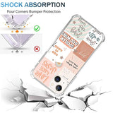 Boho Jesus Collage Phone Case Compatible With Iphone 13, Christian Quote Collage Case For Girl Women Men, Unique Soft Tpu Bumper Cover Case For Iphone 13