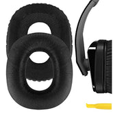 Geekria QuickFit Replacement Ear Pads for Logitech UE4000 Headphones Ear Cushions, Repair Parts (Black)