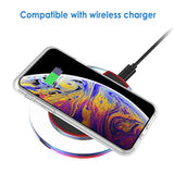 JETech Case for iPhone Xs Max 6.5-Inch, Non-Yellowing Shockproof Phone Bumper Cover, Anti-Scratch Clear Back (Clear)