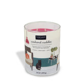 Tuscany Candle Weekend Cuddles: Cinnamon & Apple Scented Pet Odor Neutralizing Candle, 14 oz