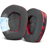 Cooling Gel Earpads Replacement For Sennheiser Rs165/Tr165/Rs175/Tr175/Rs185/Tr185/Rs195/Tr195(Rs/Tr 165 175 185 195 Rf), Ear Pads Cushions For Hdr165/175/185/195(Hdr 195Rf) - Red Storm
