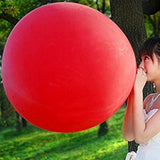 15Pcs 36 Inch Large Round Latex Balloons, Super Big Thick Latex Balloo