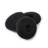 12 Pack(24Pcs) 18Mm Earbud Foam Earpad, Replacement Sponge Covers For Earphone (Black)