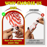 14-Pcs Red Gingham Party Decorations Set for BBQ Picnic