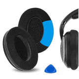 Geekria Sport Cooling-Gel Replacement Ear Pads for Sennheiser HD 598/ 598SE/ 598CS/ 598SR/ 595/599/ 599SE Headphones, Ear Cushions, Repair Parts (Black)