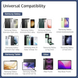 25W Samsung Charger Super Fast Charging Type C Charger Usb C Samsung Fast Charger Compatible With Galaxy S25/S25+/S24/S23/S22/S21/Plus/Ultra/Fe/A16/A15/A56/A55/C55/Note 20/10/Z Fold/Z Flip/Galaxy Tab