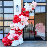 Cherry Balloon Arch Kit: Red, Pink & White Garland