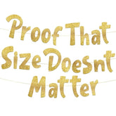 Funny Bachelor Party Gold Glitter Banner - Bachelor Party Ideas, Supplies, Gifts, Decorations And Favors