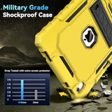 Case For Ipad 10Th Generation 2022(10.9 Inch), Heavy Duty Military Grade Shock