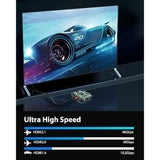 Mini Hdmi To Hdmi Cable 10Ft, High Speed 8K@60Hz 4K@120Hz Hdmi 2.1 Cord, Compa