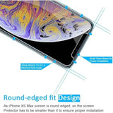 3 Pack Designed For Iphone 11 Pro Max And Iphone Xs Max Screen Protector (6.5"), Enhanced Tempered Glass Protection, Case Friendly, Ultra Resistant