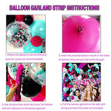 Music Theme Party Balloon Kit – Karaoke Arch Set with Musical Notes & Confetti Balloons