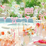 A Tini Bit Older Birthday Decorations Coquette Banner Pink Bow Garland Party Supplies For Girls