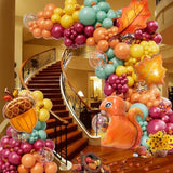 Fall Balloon Arch Kit: Thanksgiving Baby Shower Party Decor (163pcs)