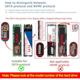 Ad905A Sata Iii 3 To M.2 (Ngff) Ssd 7+5 Pin Connector Converter Adapter Card (