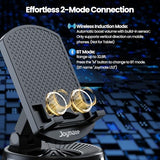 Wireless Induction Speaker Phone Stand with Colorful Light, 4 in 1 Audio Gifts for Men and Women Cell Phone Holder for Desk, Gifts for Birthday,