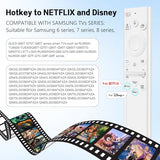 BN59-01391A Solar Frame TV Remote Replacement for Smart TV with Voice Bluetooth Rechargeable Solar Cell, Compatible with 2020 to 2025